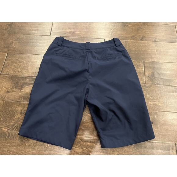 Nike Womens Blue Dri-Fit Golf Tour Performance Stretch Shorts Size 4 452942-410 - Picture 3 of 10